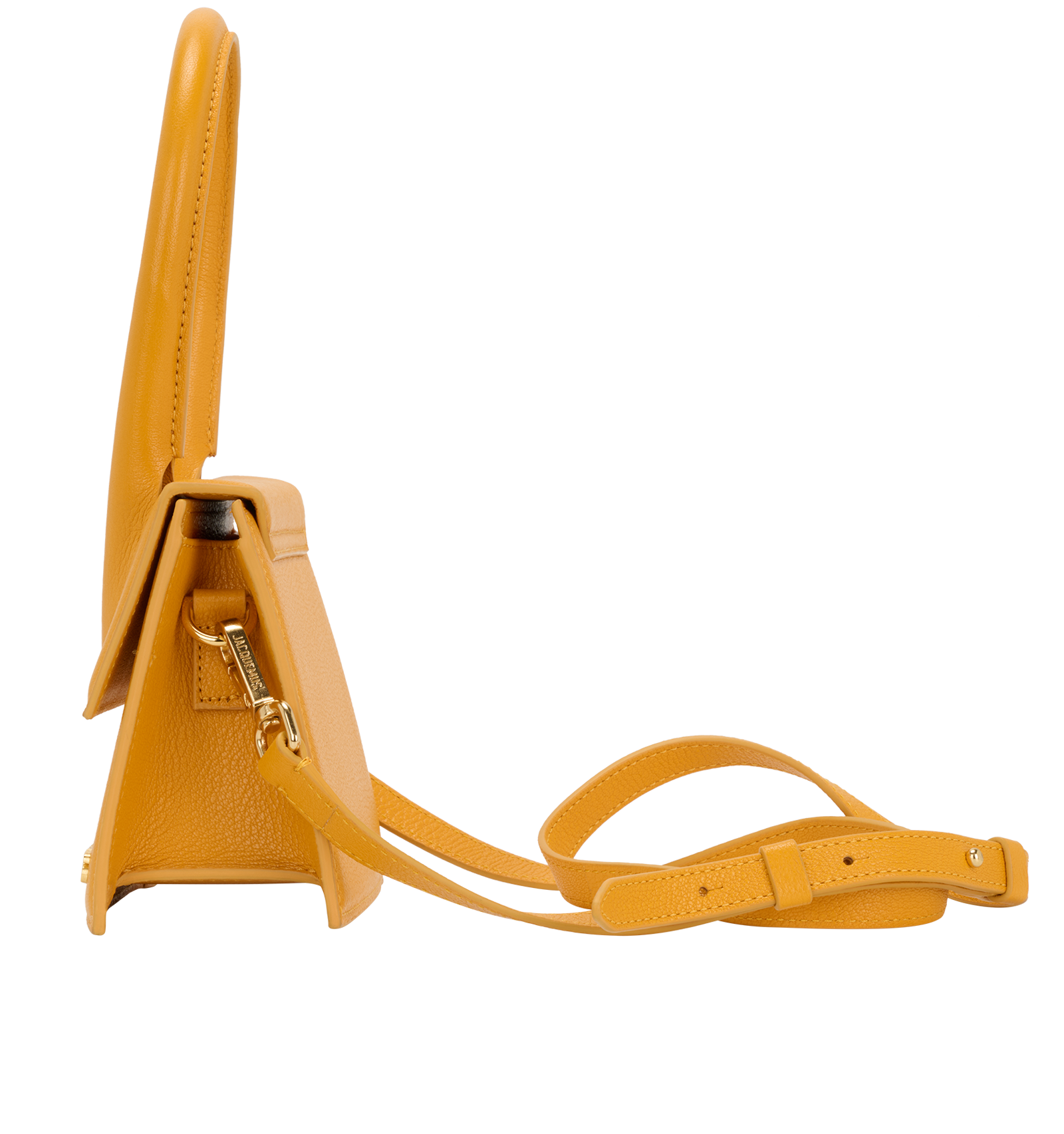 Le Chiquito Moyen, &pound;220, Handbags, Yellow, Leather, Bottom view